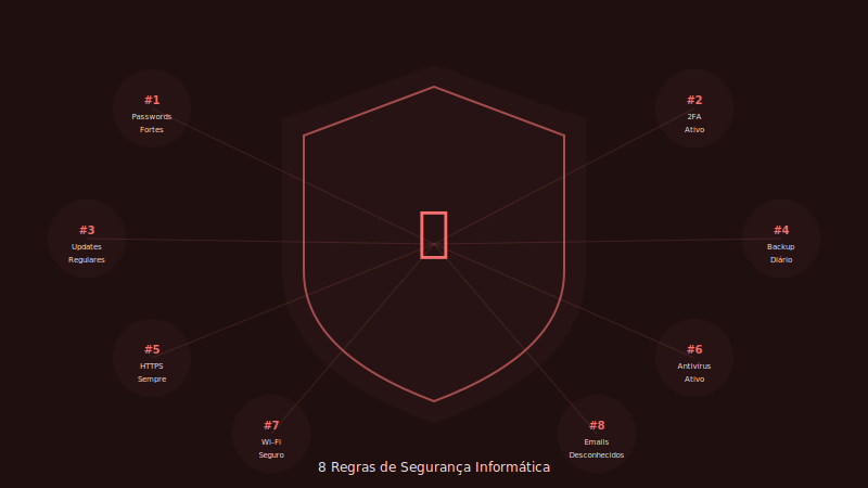As 8 Regras de Segurança Informática que Todos Devem Seguir